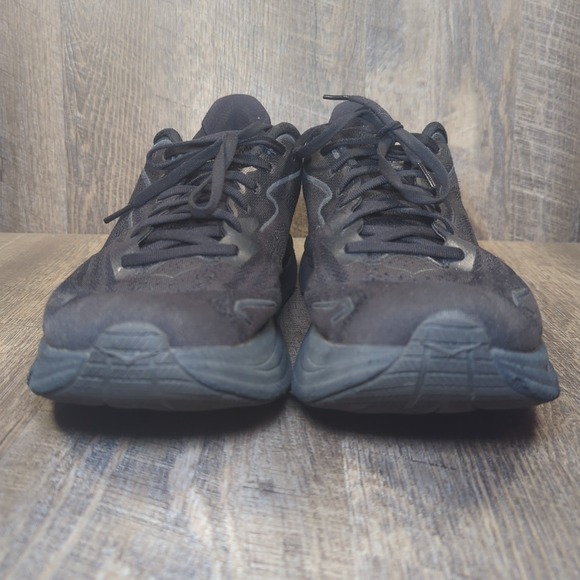Hoka One One Clifton 10 Triple Black Mens Size 11 D Running Sneaker 1162032 BBLC main image 9